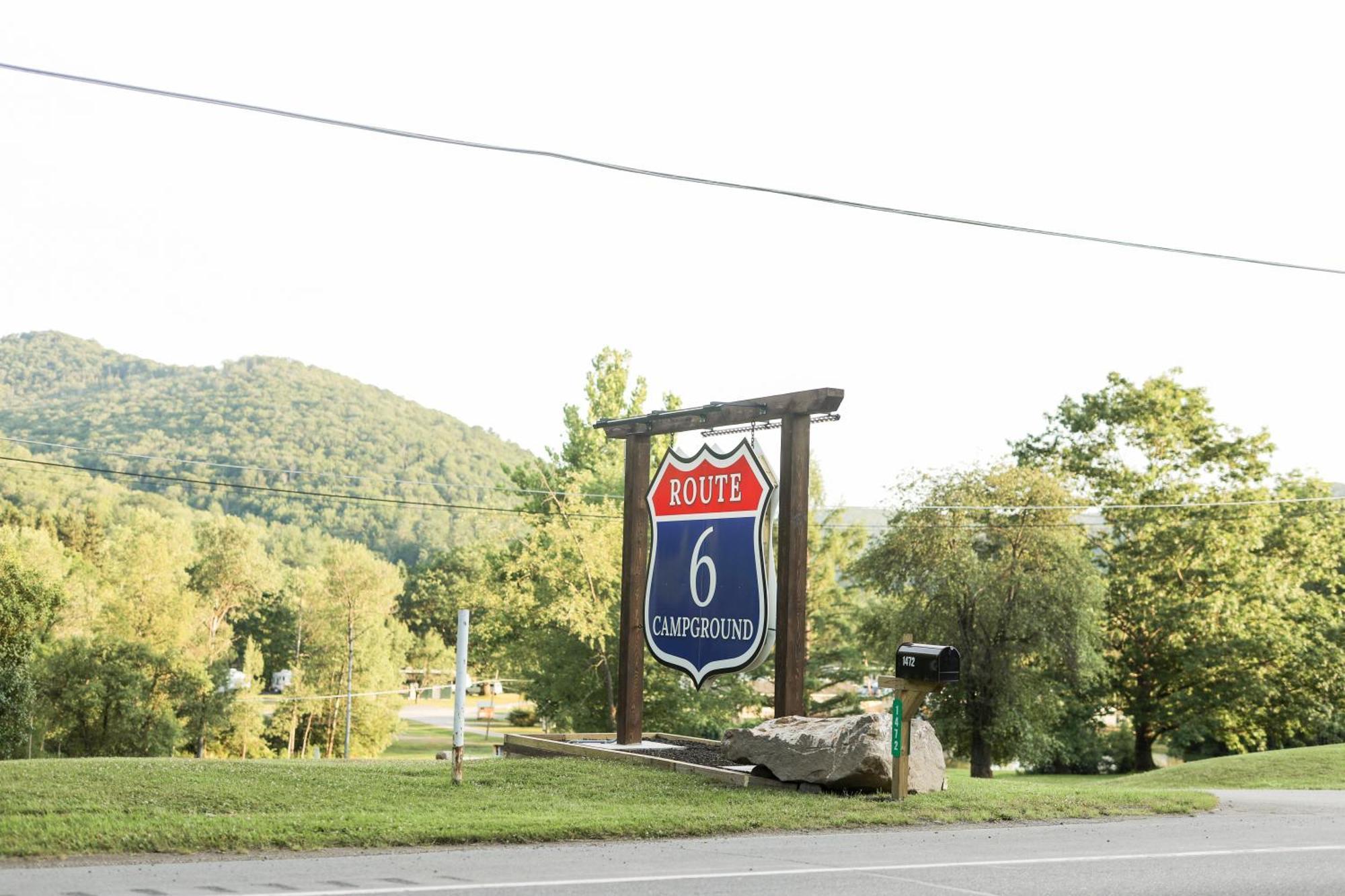 Route 6 Campground Gaines Exteriör bild